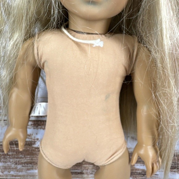 American Girl Doll Julie Albright Long Blonde Hair Brown Eyes 18 Inch 2013 - Picture 3 of 5
